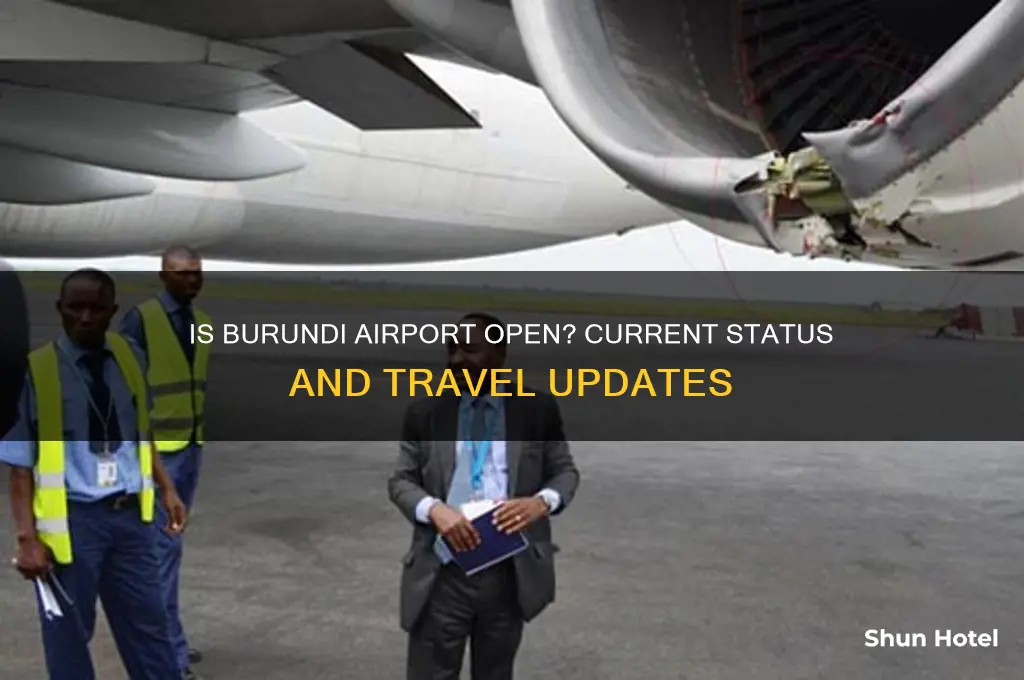 is burundi airport open
