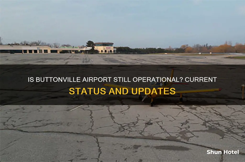 is buttonville airport still open