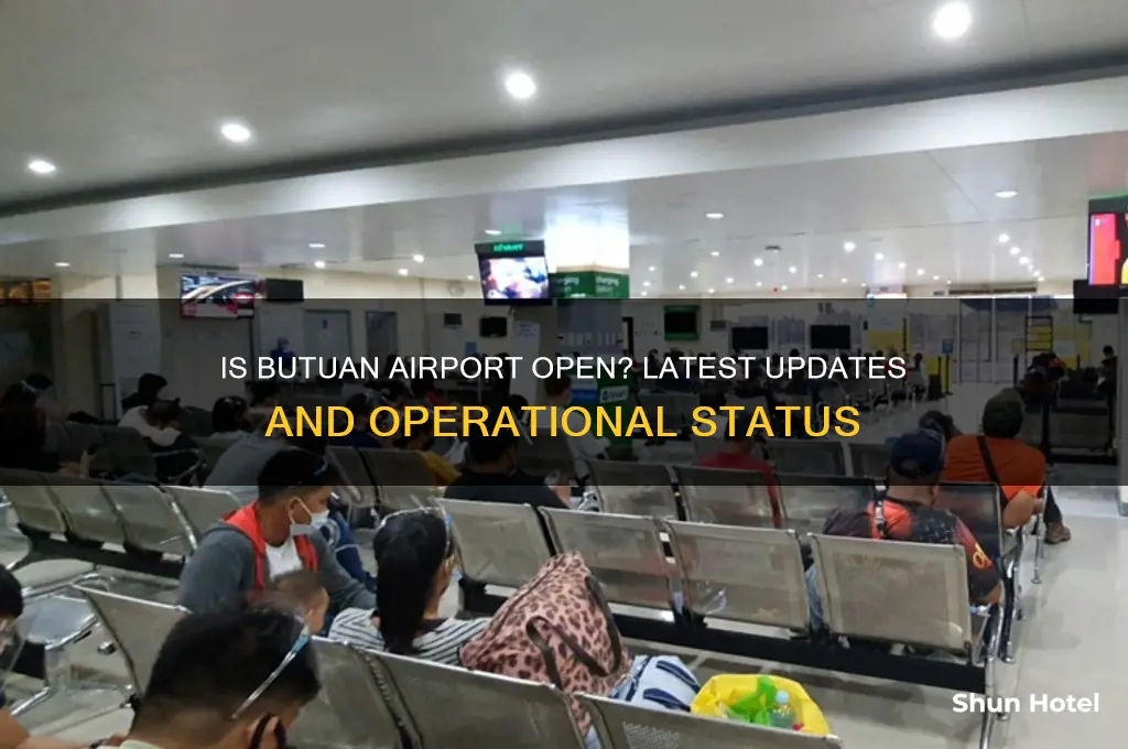 is butuan airport open