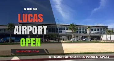 Is Cabo San Lucas Airport Open? Current Status and Updates