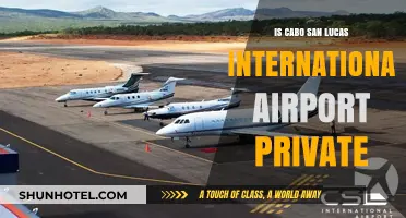 Is Cabo San Lucas International Airport a Private Facility?