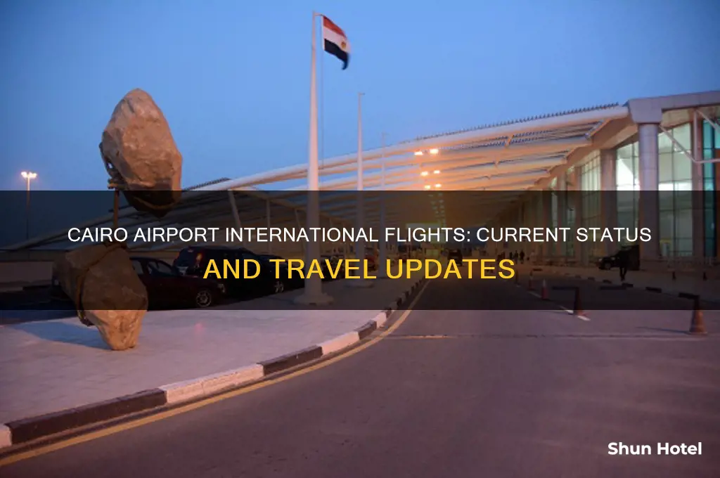 is cairo airport open for international flights