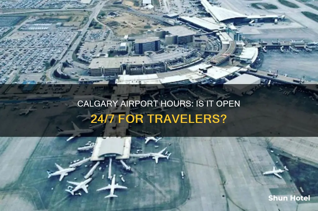 is calgary airport open 24 hours