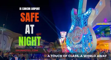 Cancun Airport: Safe Passage Throughout the Night