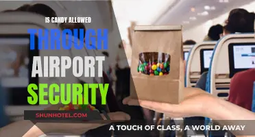 Airport Security and Candy: What's Allowed?