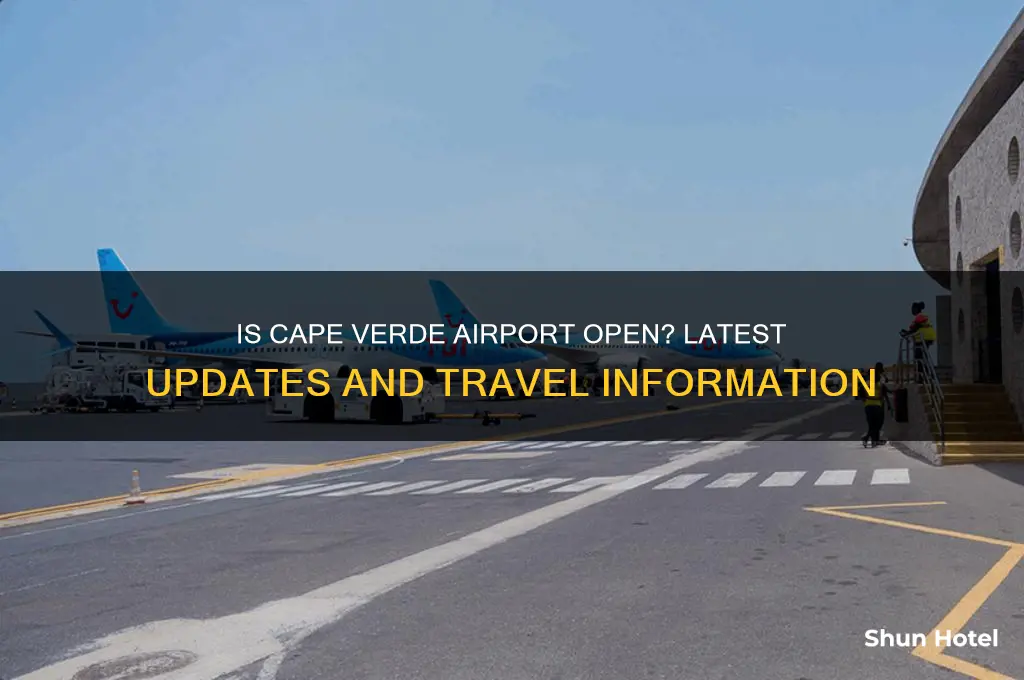 is cape verde airport open