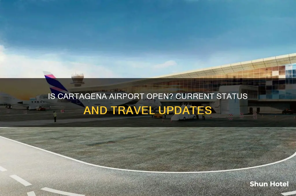 is cartagena airport open