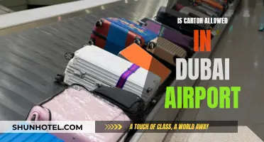 Dubai Airport: Carton Conundrum, Allowed or Not?