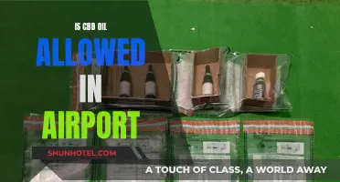 CBD Oil: Airport Security Clearance Confusion