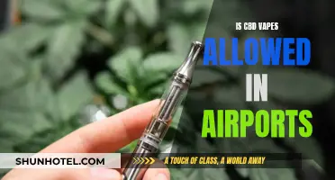CBD Vapes: Airport Security Clearance?