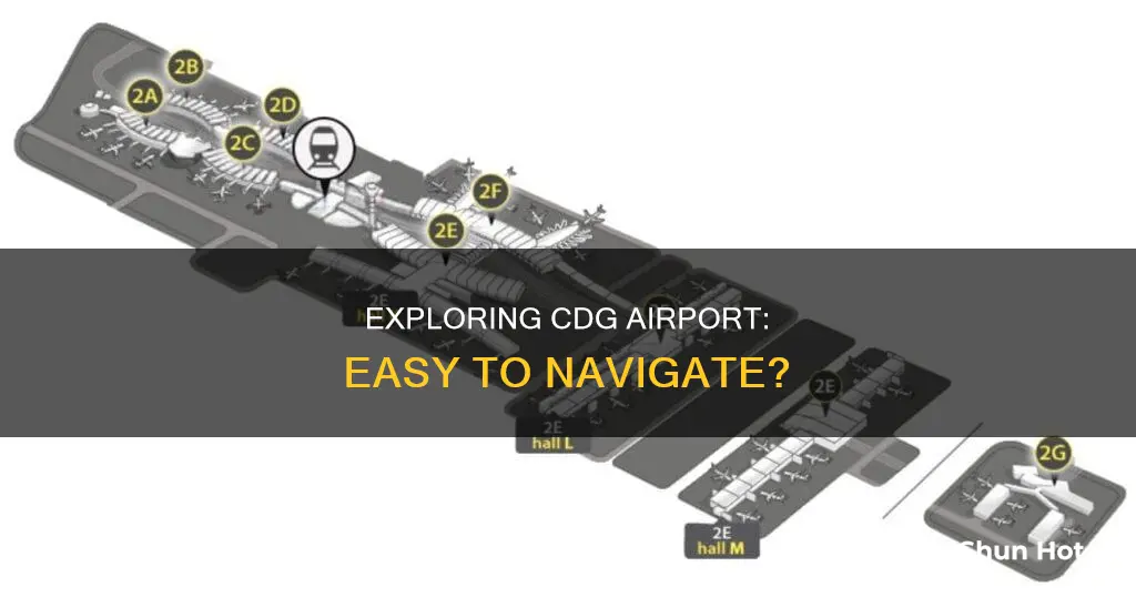 is cdg airport easy to navigate