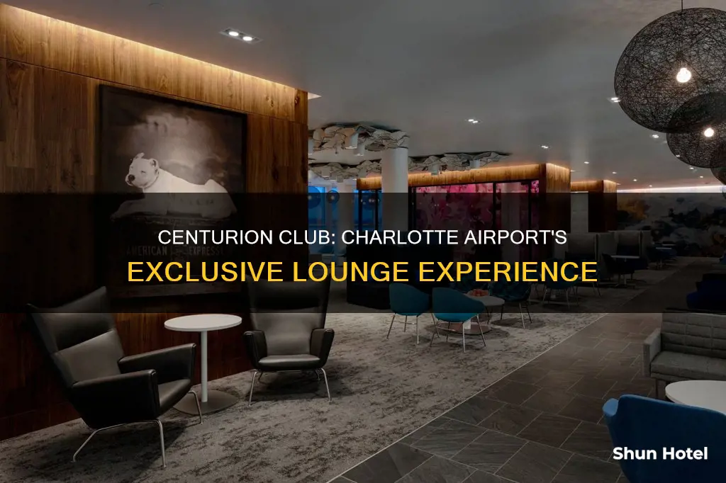 is centurium club at charlotte airport