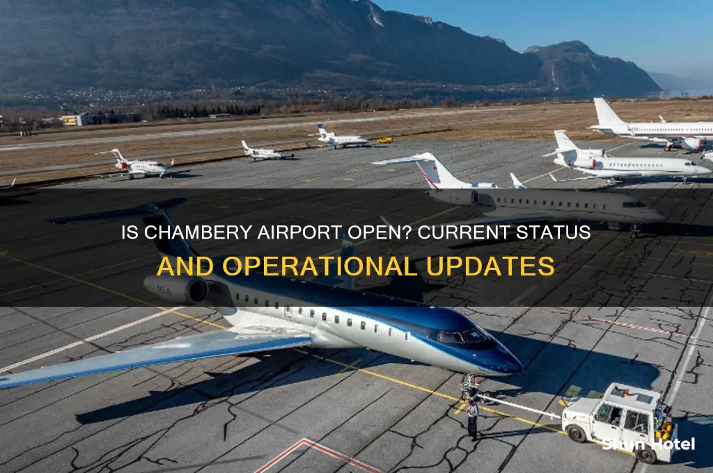 is chambery airport open