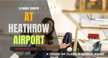 Chanel Shopping at Heathrow: Cheaper or Not?