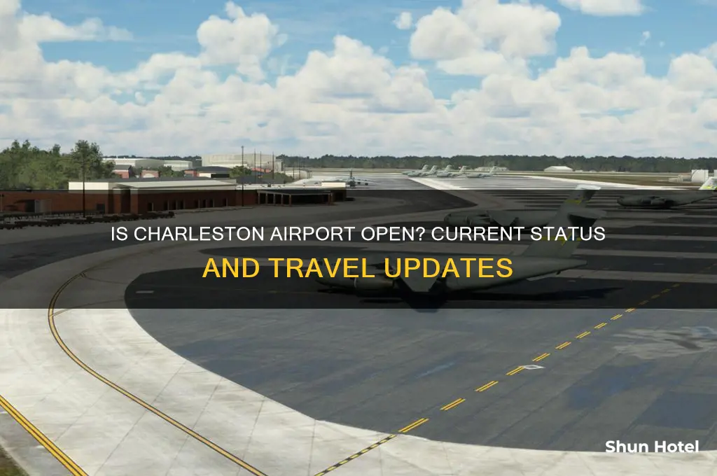 is charleston airport open