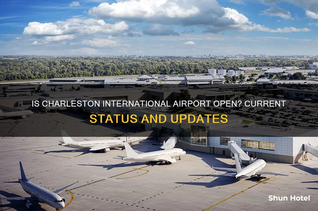 is charleston international airport open