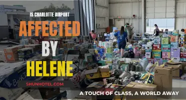 Charlotte Airport: Impact of Storm Helene