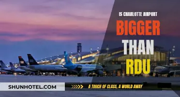 Charlotte Airport vs. RDU: Which is the Bigger Hub?