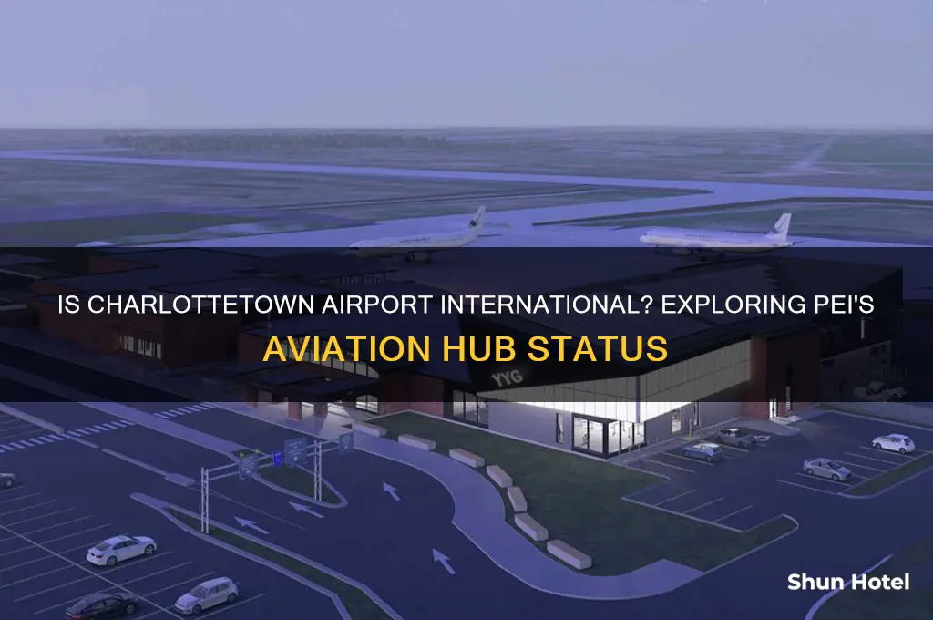 is charlottetown airport international