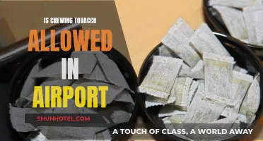 Tobacco Rules: Chewing Tobacco Allowed at Airports?