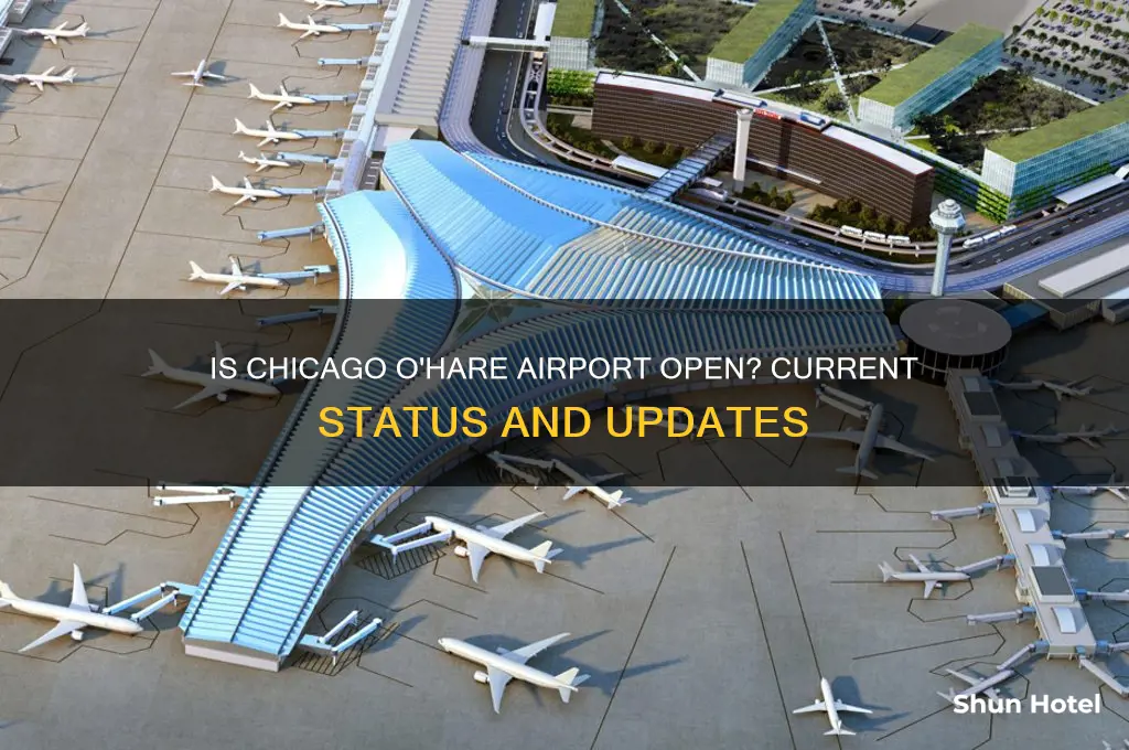 is chicago ohare airport open