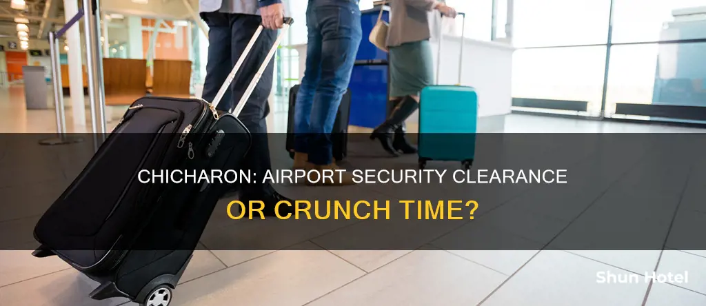 is chicharon allowed in the airport