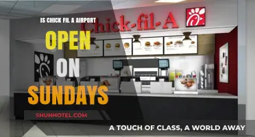 Chick-fil-A Airport Sunday Hours: Open or Closed?