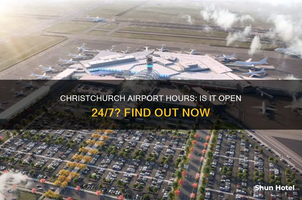 is christchurch airport open 24 hours