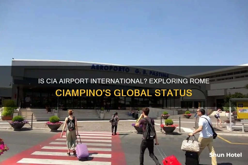 is cia airport international