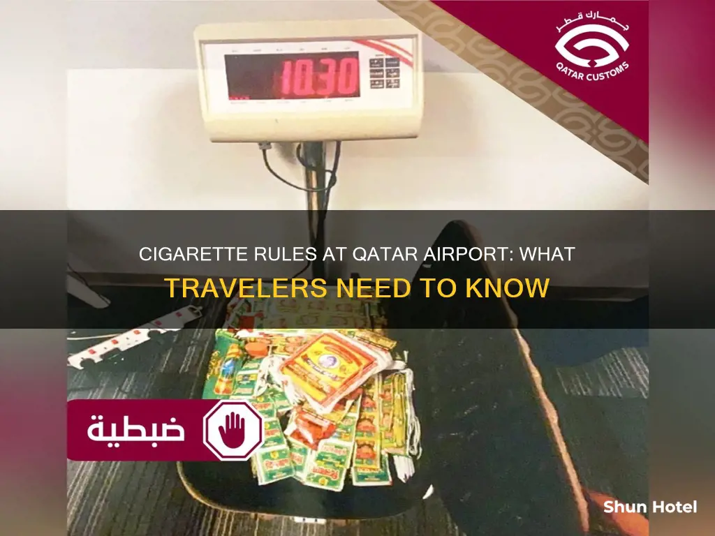 is cigarette allowed in qatar airport
