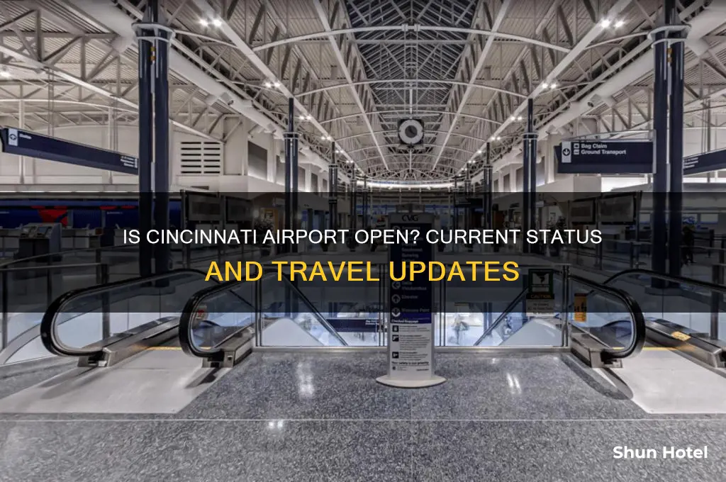 is cincinnati airport open