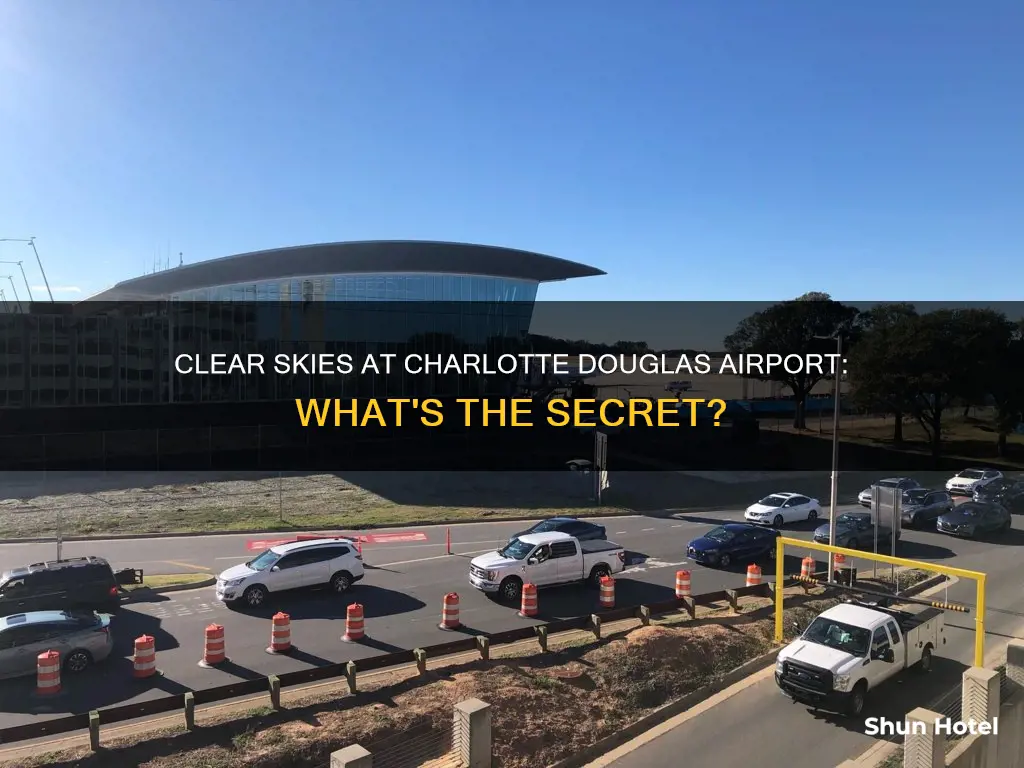 is clear at charlotte douglas airport