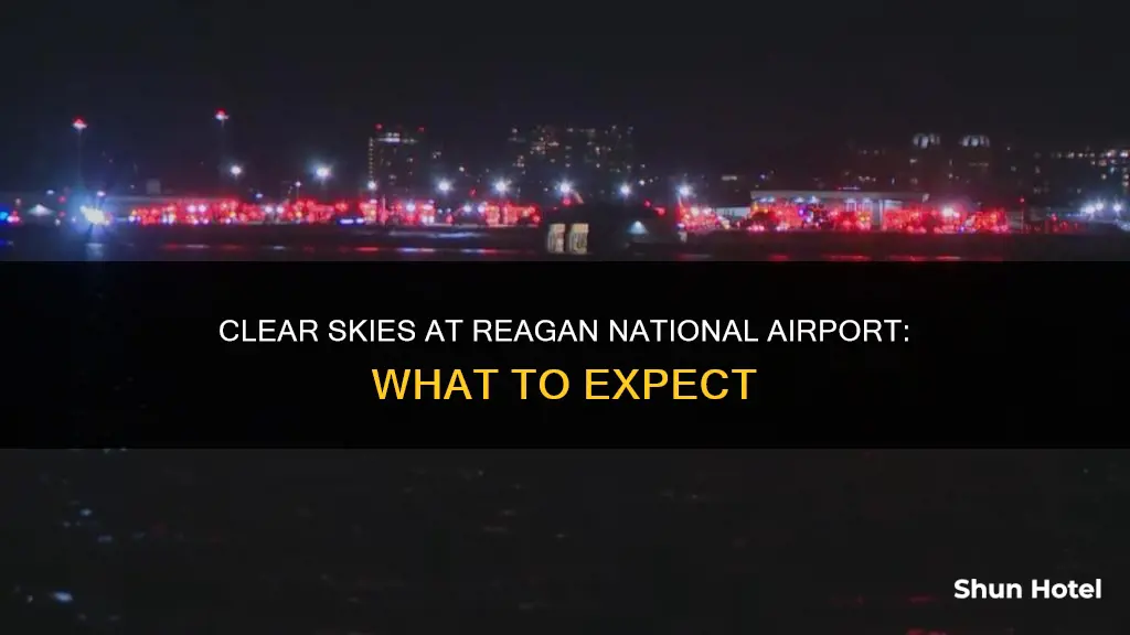 is clear at reagan national airport