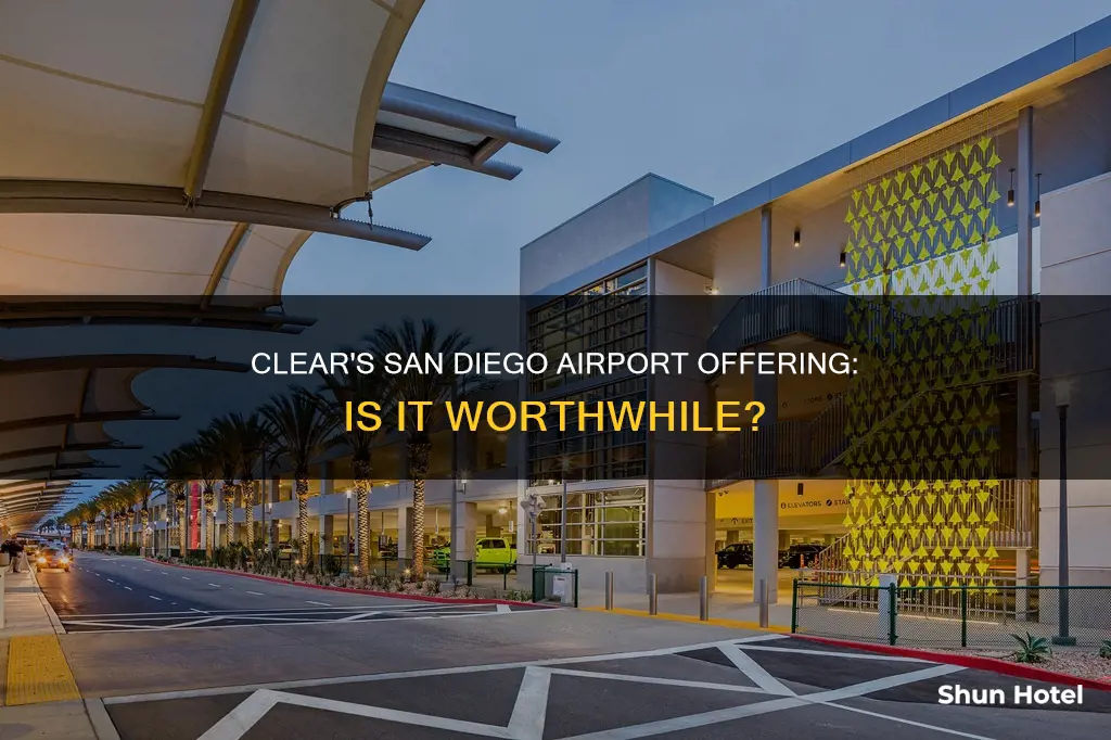 is clear at san diego airport