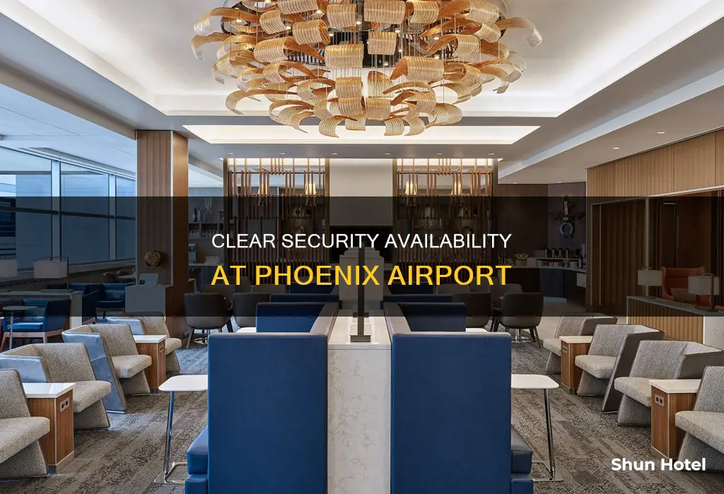 is clear available at phoenix airport