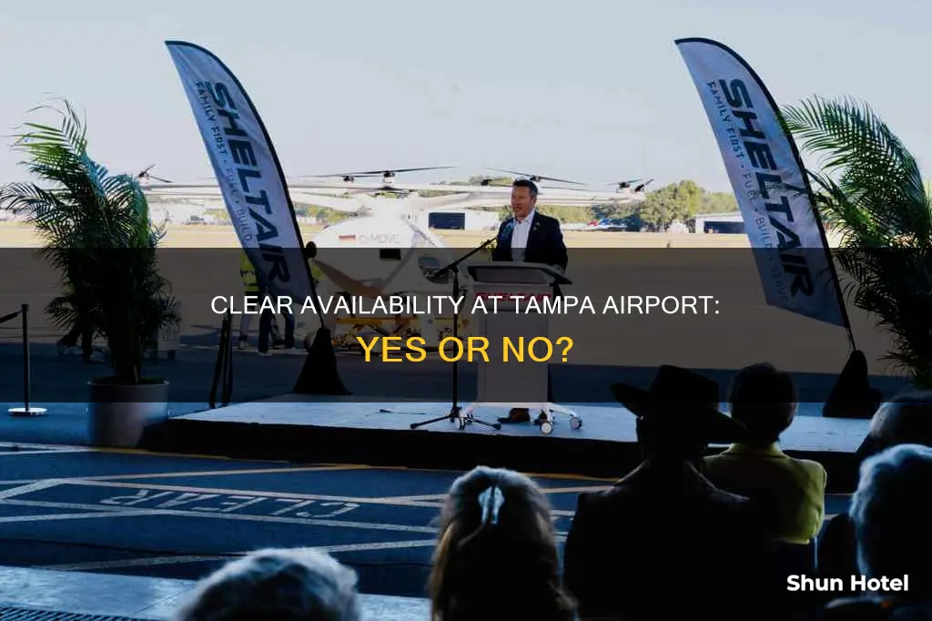 is clear available at tampa airport