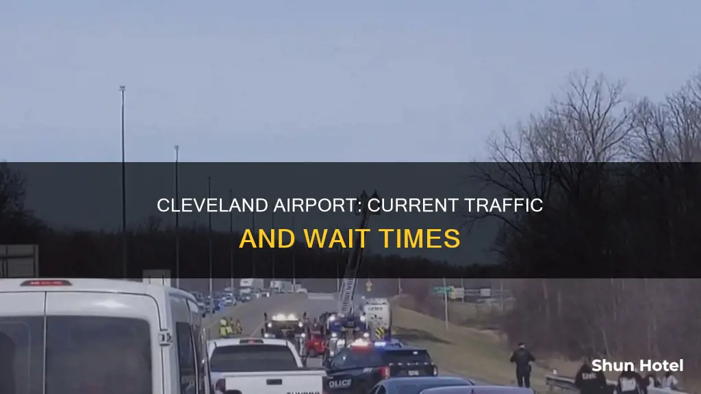 is cleveland airport busy right now