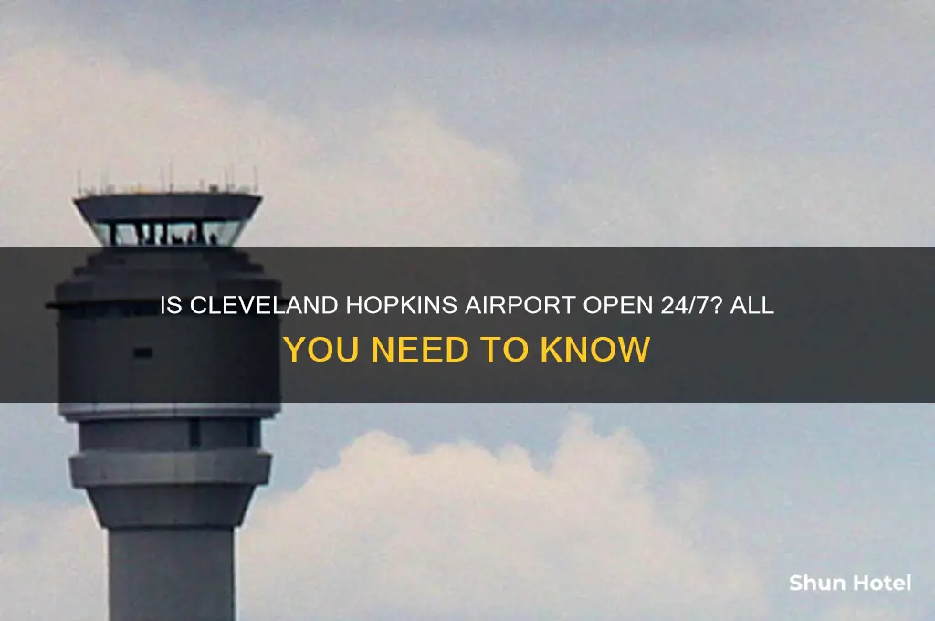is cleveland hopkins airport open 24 hours