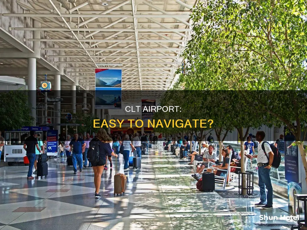 is clt airport easy to navigate
