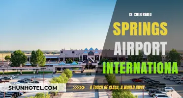 Is Colorado Springs Airport International? Exploring COS Airport's Global Status