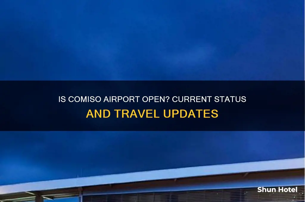 is comiso airport open
