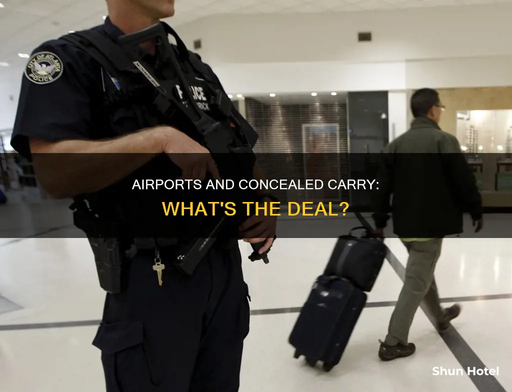 is concealed carry ok in airports