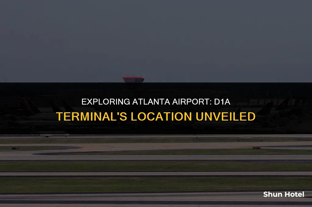 is d1a south or north terminal atlanta airport
