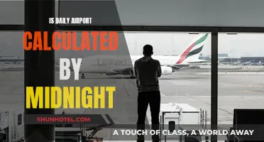 Airport Daily Calculations: Midnight Reset for Travelers