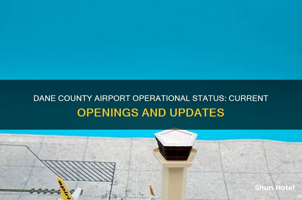 is dane county airport open