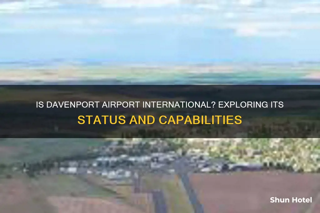 is davenport airport international