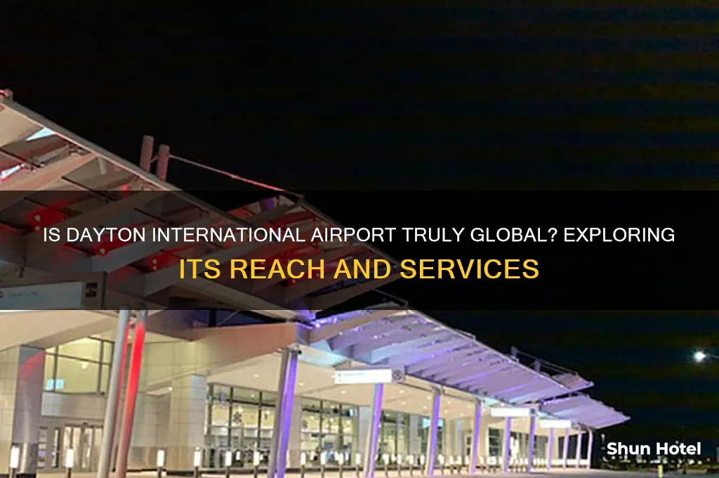 is dayton an international airport