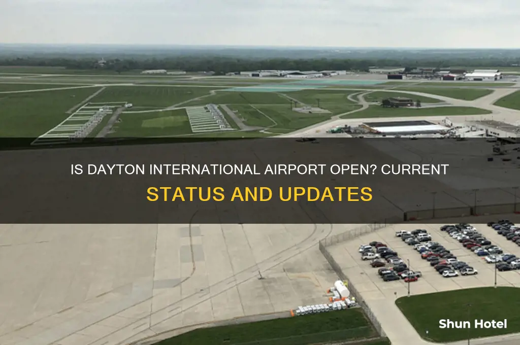 is dayton international airport open