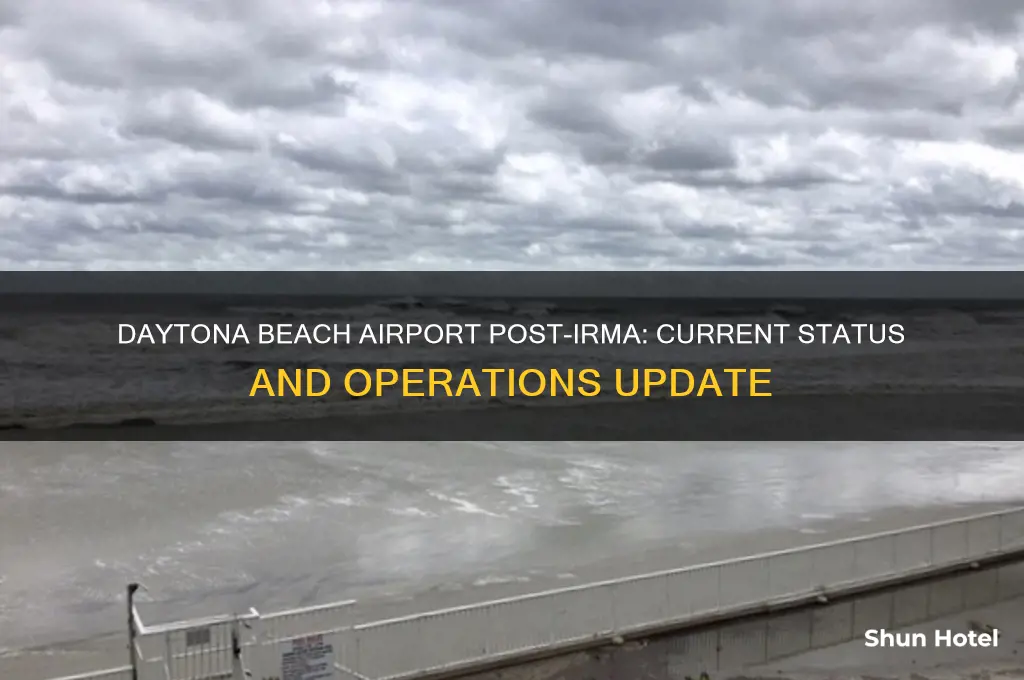 is daytona beach airport open after irma