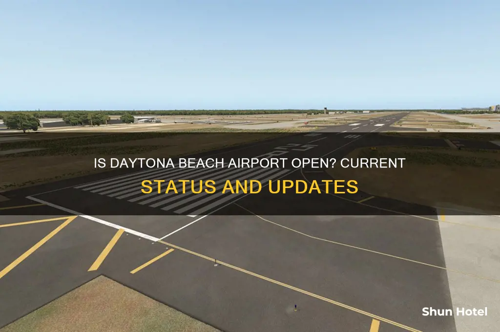 is daytona beach airport open